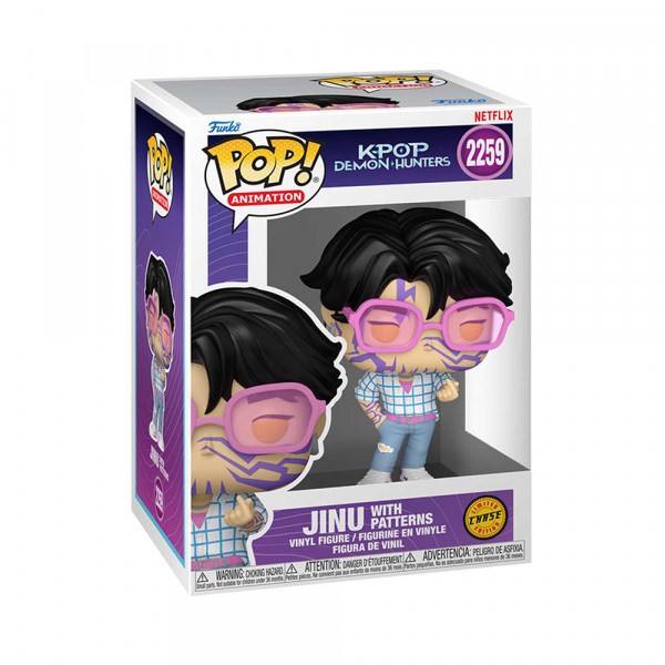 Funko POP! KPop Demon Hunters: Jinu with Patterns (2259) (Chase Limited Edition)